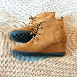 Geox Saude Wedge Booties
